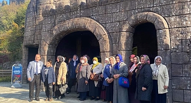 KADIN ÇİFTÇİLER TRABZON AKVARYUMA HAYRAN KALDI