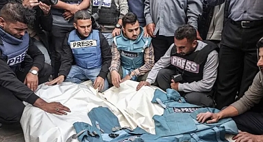 KATİL İSRAİL'İN ÖLDÜRDÜĞÜ GAZETECİ SAYISI 188'E ÇIKTI