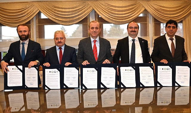 KTÜ İLE KOMŞU ÜNİVERSİTELER ARASINDA İŞ BİRLİĞİ PROTOKOLÜ