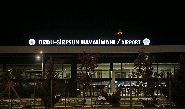ORDU-GİRESUN HAVALİMANINDA SEFERLER YENİDEN BAŞLADI