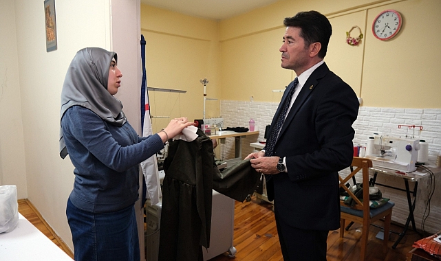 ORTAHİSAR BELEDİYESİ TEKSTİL ATÖLYESİ KURUYOR