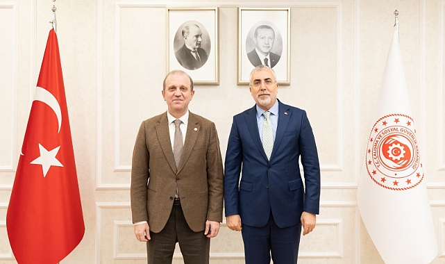 REKTÖR ÇUVALCI'DAN BAKAN IŞIKHAN'A ZİYARET