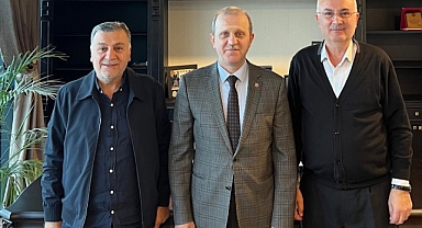 REKTÖR ÇUVALCI'DAN MEKAP'A ZİYARET... İŞ BİRLİKLERİ KONUŞULDU...