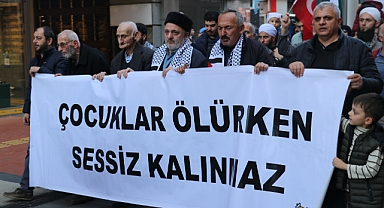 TRABZON'DAN FİLİSTİN'E DESTEK