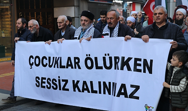 TRABZON'DAN FİLİSTİN'E DESTEK