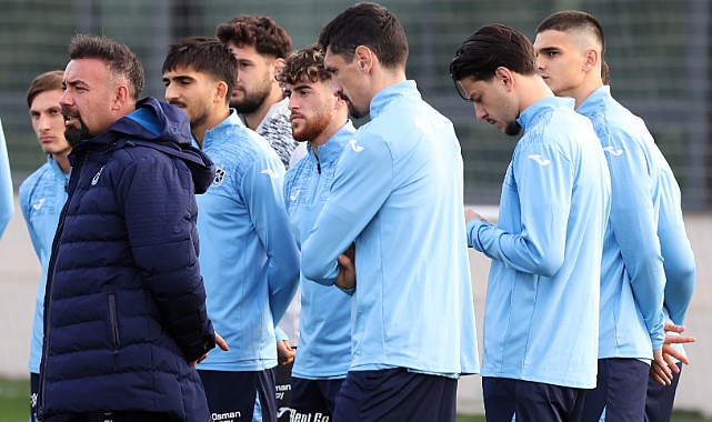 TRABZONSPOR, ADANA DEMİRSPOR MESAİSİNE BAŞLADI