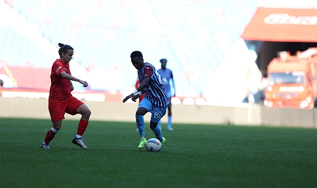 TRABZONSPOR ÜÇ PUANI KAPTI