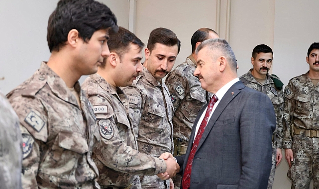 VALİ ERGÜN'DEN ÖZEL HAREKAT'A ZİYARET