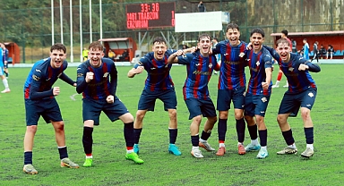 1461 TRABZON FK'NIN GENÇLERİ FARKA KOŞTU