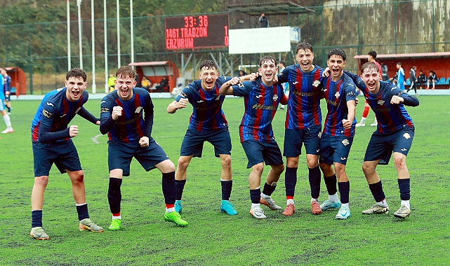 1461 TRABZON FK'NIN GENÇLERİ FARKA KOŞTU