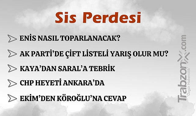 29.12.2024 SİS PERDESİ
