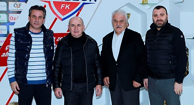 AKGÜN VE YILDIZ'DAN 1461 TRABZON FK'YA ZİYARET