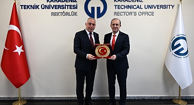 AYDIN'DAN REKTÖR ÇUVALCI'YA ZİYARET 