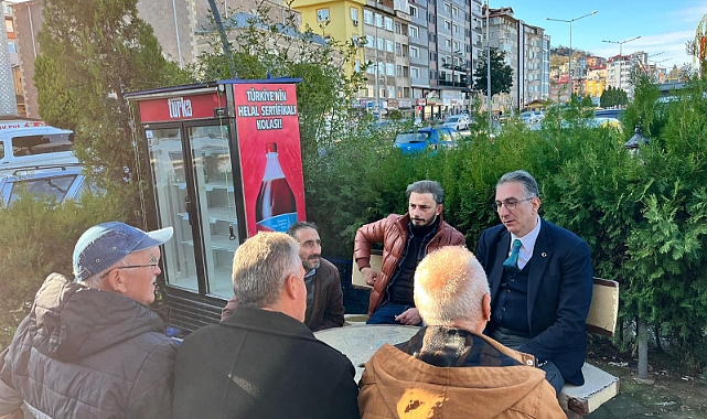 AZİZOĞLU: SÜRMENE'Yİ BİRLİKTE GÜZELLEŞTİRECEĞİZ