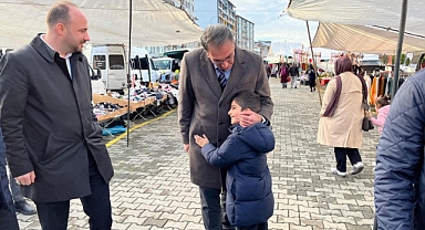 BAŞKAN AZİZOĞLU HALKLA İÇ İÇE