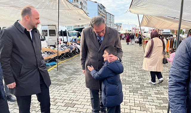 BAŞKAN AZİZOĞLU HALKLA İÇ İÇE