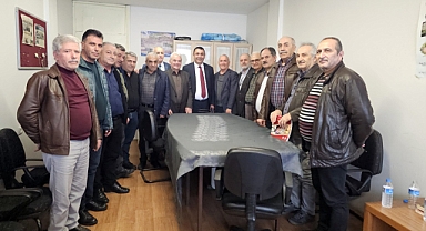 BAŞKAN BAŞER'DEN TRABZON GÜMÜŞHANELİLER DERNEĞİ'NE ZİYARET