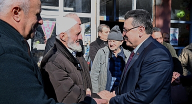 BAŞKAN GENÇ: HİZMET İÇİN EL ELE VERECEĞİZ