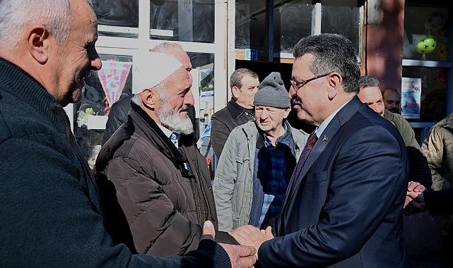 BAŞKAN GENÇ: HİZMET İÇİN EL ELE VERECEĞİZ