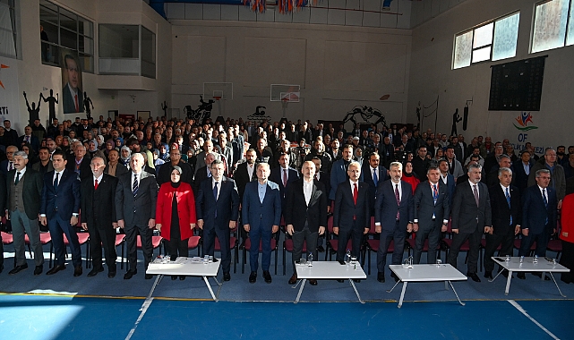 BAŞKAN GENÇ'TEN OF'A HİZMET SÖZÜ