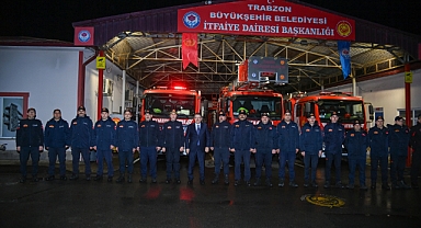 BAŞKAN GENÇ VE İL PROTOKOLÜ YENİ YILA BÖYLE GİRDİ