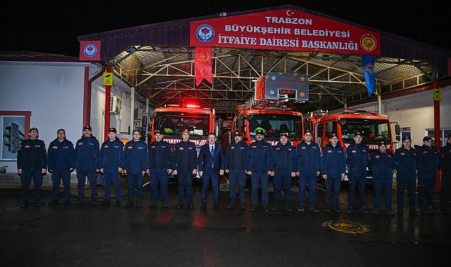 BAŞKAN GENÇ VE İL PROTOKOLÜ YENİ YILA BÖYLE GİRDİ