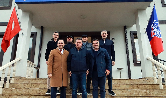 BAYRAKTAR VE ÇAM'DAN 1461 TRABZON FK'YA ZİYARET