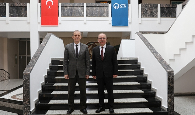 BÖLGE ADLİYE MAHKEMESİ BAŞKANI KÜÇÜKOSMAN'DAN REKTÖR ÇUVALCI'YA ZİYARET