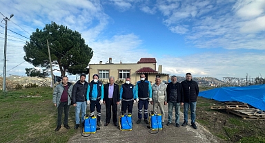 BÜYÜKŞEHİR KOKARCAYLA MÜCADELEDE 17 BİN NOKTAYI İLAÇLADI