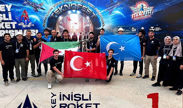 'DİKEY İNİŞLİ ROKET' HEYECANLANDIRDI: TRABZON'UN GURURU OLDU