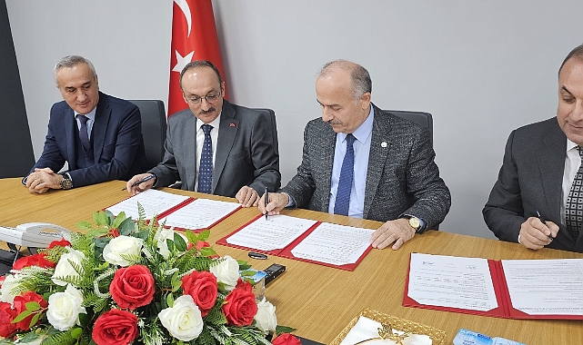 DÜZKÖY MYO İÇİN İMZALAR ATILDI