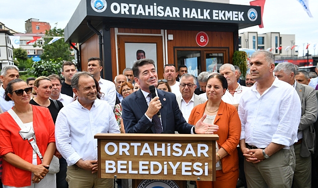 ORTAHİSAR'IN SOSYAL BELEDİYECİLİK UYGULAMALARINA HALKTAN TAM NOT