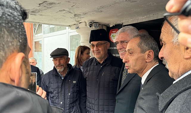 TİREBOLU DERVİŞOĞLU'NU BAĞRINA BASTI