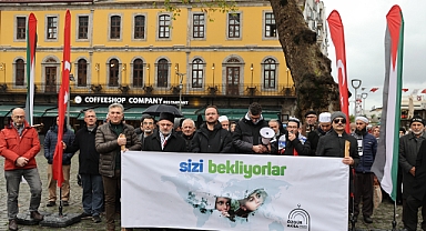 TRABZON'DAN FİLİSTİN'E DESTEK