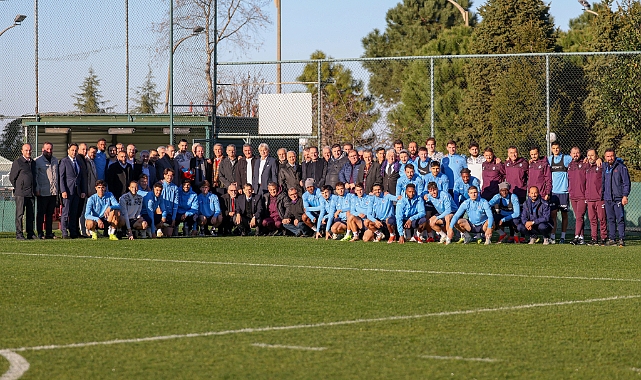 TRABZONSPOR'A MORAL ZİYARETİ