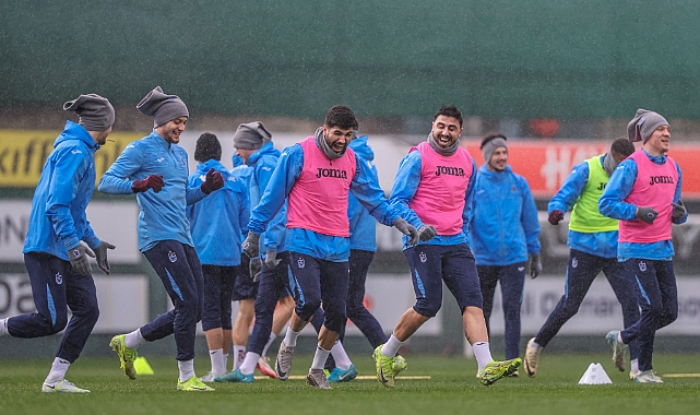 TRABZONSPOR TAKTİK ÇALIŞTI