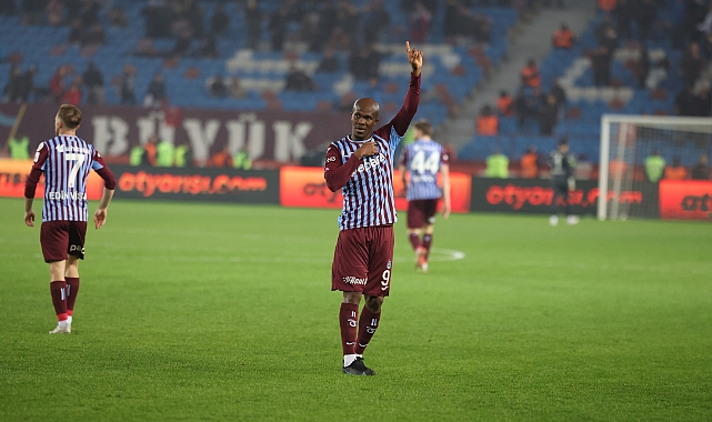 TRABZONSPOR'UN TEK TESELLİSİ NWAKAEME