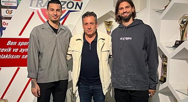 UĞURCAN VE ARDA'DAN 1461 TRABZON FK'YA ZİYARET