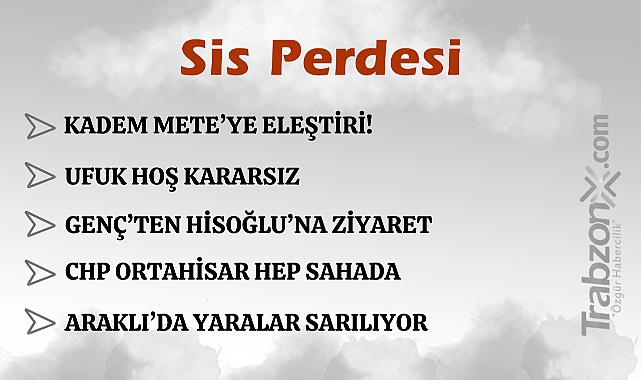 03.01.2025 SİS PERDESİ