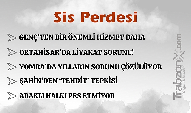 10.01.2025 SİS PERDESİ