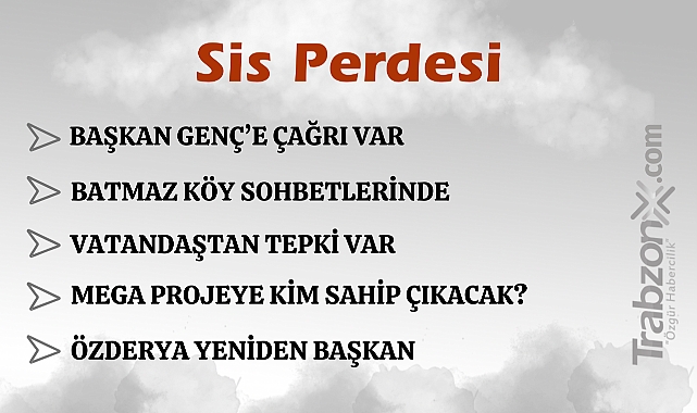 12.01.2025 SİS PERDESİ