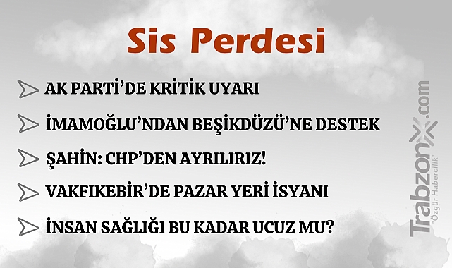 28.01.2025 SİS PERDESİ