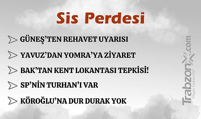 31.01.2025 SİS PERDESİ