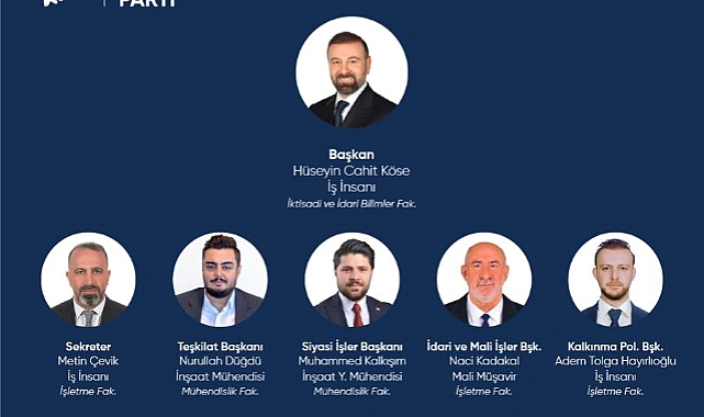 A PARTİ TRABZON'UN YÖNETİMİ BELLİ OLDU