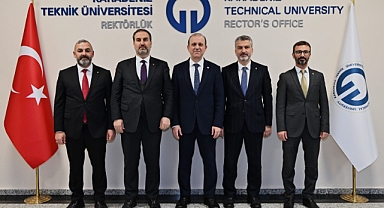 AK PARTİ HEYETİNDEN KTÜ'YE ZİYARET