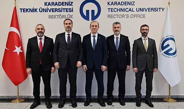 AK PARTİ HEYETİNDEN KTÜ'YE ZİYARET