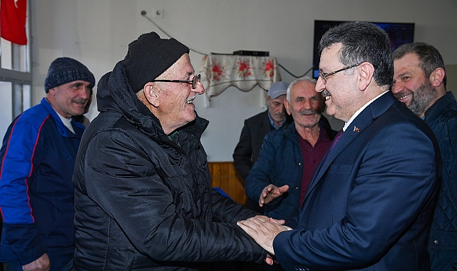 BAŞKAN GALYAN VADİSİ'NDE VATANDAŞİ DİNLEDİ