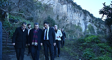 BAŞKAN GENÇ MAKSATLIK SAHASINDA İNCELEME YAPTI