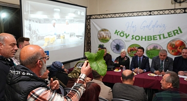 BAŞKAN KAYA DÜZYURT'TA VATANDAŞLARI DİNLEDİ