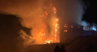 BOLU'DA KAYAK OTELİ YANDI: 6 ÖLÜ, 31 YARALI